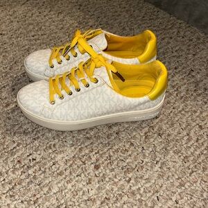 Michael Kors signature logo Romey gym shoes 7.5.